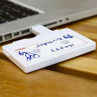 Cassette Magnétophone 1 Go à 512 Go Clé USB Métal USB 2.0 Mémoire Pendrive Nouveau Produit d'interface