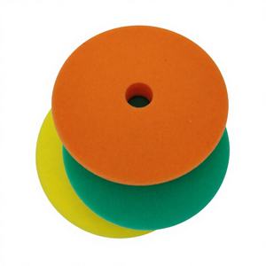 Tampons de polissage automatique en mousse Lewell, roues de polissage, éponges de nettoyage de voiture, 5 pouces 125 mm, noir, jaune, blanc, orange, bleu - Product Image 1