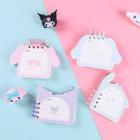 Populaire mignon de haute qualité fantaisie élégant relief Kawaii bloc-notes à couverture souple écologique stress cahier à spirale pour les enfants