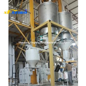 Machine de mouture de farine de maïs à faible entretien pour la transformation des céréales, pour la production de farine blanche de haute pureté - Product Image 3