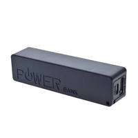 Kit de boîtier de batterie externe USB 18650, chargeur de batterie DIY, boîtier noir, module conforme ROHS3 - 14920 pour Molewei