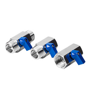 304 Stainless Steel Brass PN63 <strong>Mini</strong> Handle <strong>Ball</strong> <strong>Valve</strong> with Male/Female Thread Manual Operation Water Use OEM Available - Product Image 3