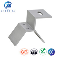 Accessoires solaires ZhiBoDa, support de panneau solaire en aluminium durable pour système solaire de toit
