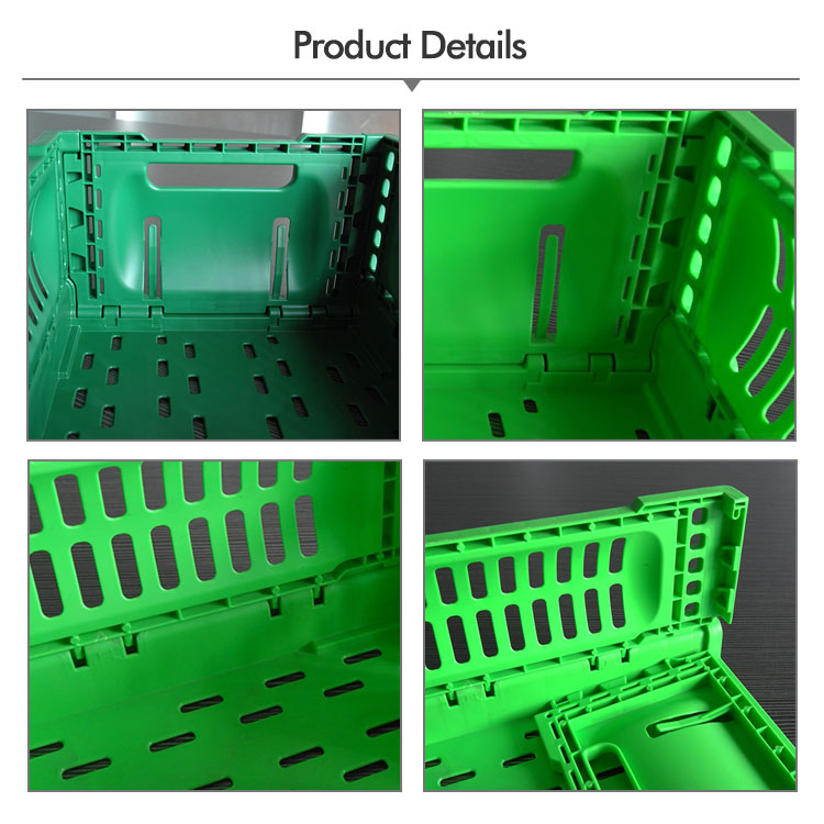 Small 5L Fruit Storage Basket Multi Color Options Folding