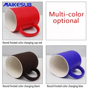 Maikeusb 11oz Ceramic Magic Mug Color-Changing Hot Water Sublimation Coffee Cups With Personalized Design Kids Wine Beer Lovers