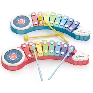 Ensemble de jouets musicaux pour l'apprentissage précoce : Enregistreur, Tambourin, Ukulélé – Outils pédagogiques musicaux - Product Image 2