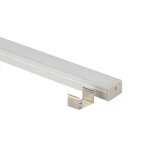 Für Decken-LED-Licht leisten Aluminium-Gips-Sockel leiste Trockenbau Aluminium profil für LED-Streifen beleuchtung Verkleidung Bucht Beleuchtung