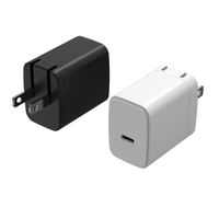 Chargeur mural universel ETL US pliable PD 20W de taille mini avec protection OTP et port repliable