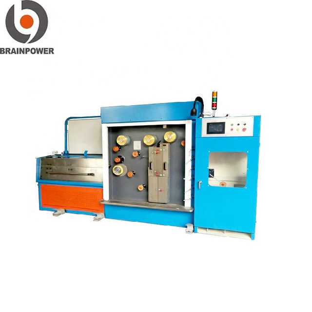 Power Cable Making Machinery Fine Copper Wire Drawing Machine with Annealer