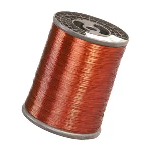 Cable magnético de aluminio aislado de alta calidad para todo tipo de bobinas electromagnéticas y motores Clase 180 200 220