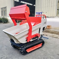 Chariot benne de 500 kg avec démarrage électrique et moteur essence Briggs & Stratton Euro 5