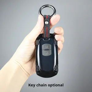 Geely CX4 Bag CX5 Axela 3 Atenza 6 Ruiyi <span class=keywords><strong>7</strong></span> Hebilla Custom Vehicle Key Covers para Mazda - Product Image 4