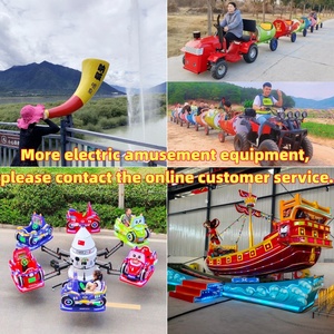 Parc d'attractions extérieur pour enfants personnalisé, sans moteur, avec jeux de vélos à propulsion manuelle et tyrolienne - Product Image 6