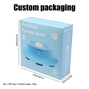 Cuenco de silicona 2 en 1 personalizado para gatos, dispensador lento antideslizante con bola rodante para lamer, juguete para perros - Product Image 5