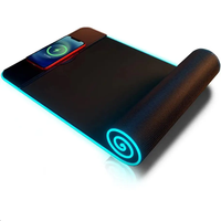Pabrik Logo Kustom Lylong Produsen Alas Meja RGB Murah Dengan Pengisian Daya Nirkabel