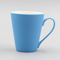 Tasse à café en porcelaine, avec revêtement doux au toucher, sans danger pour les aliments, vente directe, nouveauté,