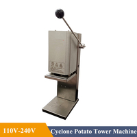 Machine de découpe de pommes de terre Tornado 12V Machine de découpe en spirale électrique Machine à croustilles