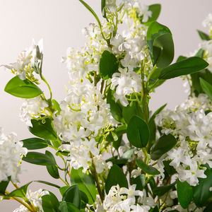 Bouquet de fleurs artificielles en lilas 30cm-100cm, fleurs en soie, décoration pour la maison et les mariages - Product Image 2