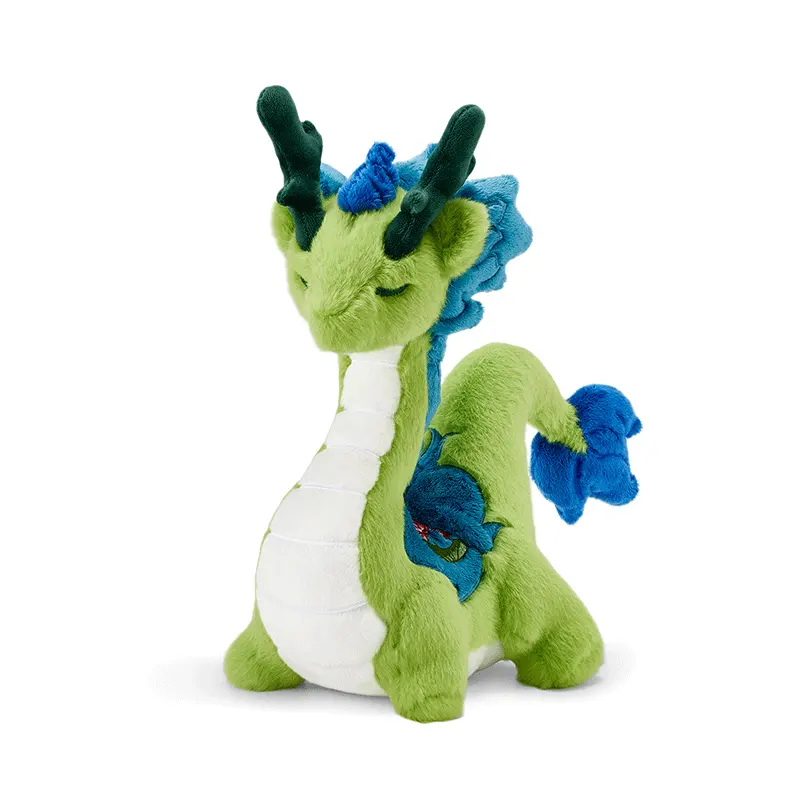 Mascote Multi cores dragão chinês brinquedo pelúcia animais brinquedos macios