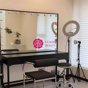 Mesa de Maquillaje Profesional de Alta Calidad Estilo Vintage Francés para Salón de Belleza o Tienda de <span class=keywords><strong>Bodas</strong></span> con Luz, en Venta - Product Image 3