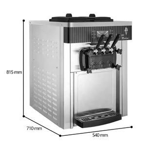 Máquina de Helados Suaves Comercial para el Hogar, Tipo McDonald's - Product Image 3