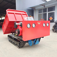 1500 Mini-Raupendumper für Landwirtschaft und Bau, Dieselbetriebener Kettentransporter, Mini-Dumper im Angebot