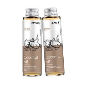 น้ำมันมะพร้าว FEXMS สกัดเย็น น้ำมันมะพร้าวบริสุทธิ์พิเศษ สำหรับการดูแลความงาม คุณภาพพรีเมียม บำรุงผิวชุ่มชื้น - Product Image 3