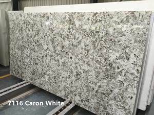 Dalles de comptoir en quartz artificiel modernes de grande taille au prix du Vietnam pour les dessus de vanité et les dessus de table - Product Image 3