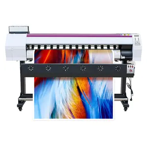 Printer Inkjet untuk stiker vinyl PP dx-5 6 kaki xp600 printer sensitif kecepatan tinggi