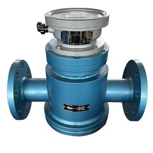 Débitmètre à roue à taille fixe en acier inoxydable Jingjie DN80, prix usine, détection de débit de carburant/huile/eau par impulsions/4-20mA/RS485 - Product Image 1