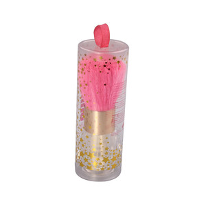 Tabung silinder hewan peliharaan daur ulang kustom-kemasan plastik ramah lingkungan dengan wadah tabung kosmetik ramah lingkungan desain unik - Product Image 2