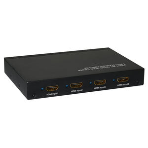 Commutateur <span class=keywords><strong>HDMI</strong></span> Quad 4 entrées 1 sortie, <span class=keywords><strong>Multi</strong></span>-visualiseur, Splitter d'écran, Convertisseur vidéo PIP RS232 IR pour Gaming et Diffusion en direct - Product Image 3