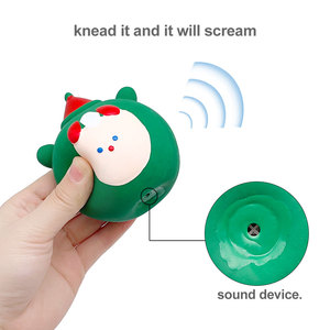 Pet Sound <strong>Toy</strong> Cartoon Design <strong>Latex</strong> <strong>Squeaky</strong> Chew <strong>Toy</strong> Soft <strong>Dog</strong> <strong>Toy</strong> for Small and Medium Breed Pets Christmas Gift - Product Image 3