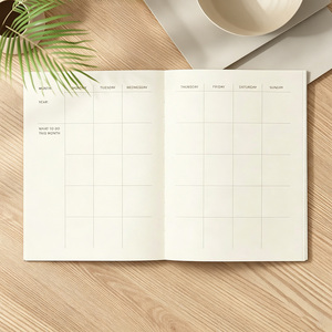 Diario della Gratitudine con Copertina in Tessuto Personalizzata, Quaderno con Ricamo Floreale e Farfalle per Mindfulness e Cura di Sé - Product Image 5