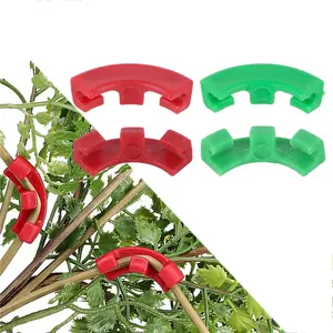 Plastic Tomato Stem Low Stress Plant Training Support Clips 90 Degree Plant Bender Plant Trainer