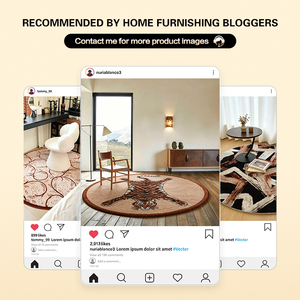 Dsermer Nouveau Design <span class=keywords><strong>Tapis</strong></span> Rond Grande Taille Style Persan <span class=keywords><strong>Tapis</strong></span> <span class=keywords><strong>Tigre</strong></span> pour Salon Décoration Maison <span class=keywords><strong>Tapis</strong></span> de Sol Sur Mesure à Vendre - Product Image 6