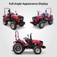 Tractor Agrícola WT604 Resistente de 60HP con Tracción en las Cuatro Ruedas para el Mercado Europeo