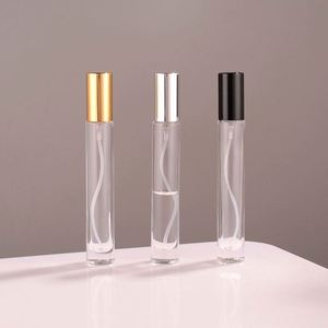 Bouteille de parfum 10ml 15ml mince haut fond épais vis à sertir verre Bodyworks bouteille de parfum - Product Image 3