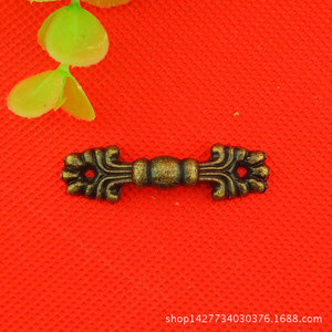 Zinc Alloy Furniture Handle 42x12mm Bar Shape Traditional Drawer Cabinet Hardware Durable - Product Image 4