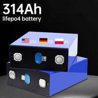 Baterías de Iones de Litio de 3.2V 330Ah 314Ah 105Ah 280Ah, Celdas de Batería Prismáticas Recargables Lifepo4, Batería de Almacenamiento Solar