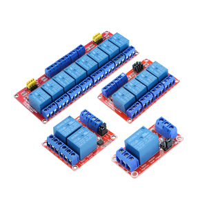 Module <span class=keywords><strong>relais</strong></span> DH 1 2 4 8 canaux 5V12V24V avec isolation opto-découplée, prise en charge <span class=keywords><strong>de</strong></span> la carte <span class=keywords><strong>de</strong></span> développement <span class=keywords><strong>de</strong></span> déclenchement haut et bas niveau - Product Image 5