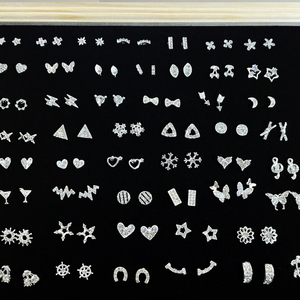 Orecchini iniziali personalizzati <span class=keywords><strong>con</strong></span> <span class=keywords><strong>nome</strong></span> personalizzato a forma di cuore gioielli da donna in <span class=keywords><strong>argento</strong></span> 925 - Product Image 6