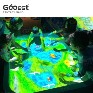 Gooest Sand Box Holograma Chef Table 3D Ar Finger Touch Proyector interactivo Juegos <span class=keywords><strong>de</strong></span> mesa <span class=keywords><strong>de</strong></span> arena Niños Compras Centro <span class=keywords><strong>de</strong></span> entretenimiento - Product Image 1