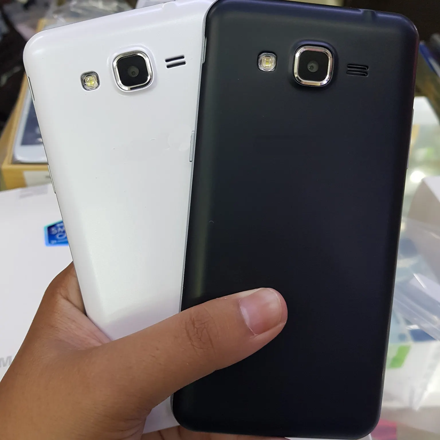 ยี่ห้อมือสองโทรศัพท์มือถือสำหรับ Samsung Galaxy Grand คุณภาพสูงโทรศัพท์มือสอง