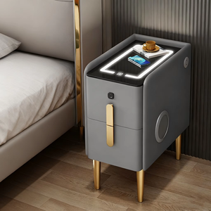 โต๊ะข้างเตียงห<span class=keywords><strong>รู</strong></span>หราเรียบง่าย<span class=keywords><strong>ท</strong></span>ัน<span class=keywords><strong>ส</strong></span>มัย ตู้ข้างเตียงขนาดเล็ก โต๊ะข้างเตียงมินิ ตู้เก็บของขนาดใหญ่<span class=keywords><strong>ส</strong></span>ไตล์อินเทอร์เน็ตเซเลบริตี้ - Product Image 4