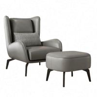 Fauteuil d'appoint, fauteuil simple pour salon, design moderne, faible MOQ, service ODM