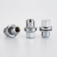 Promotion : Écrou de roue noir M14x1.5 RRD500510, hexagonal 22mm à siège plat pour Land Rover Discovery 3 4 Range Rover Sport L322 L405