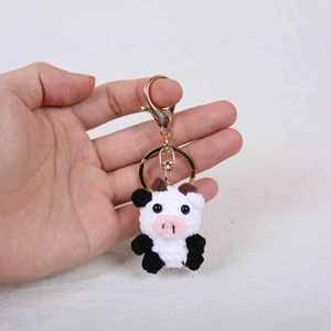 Oggetti fatti <span class=keywords><strong>a</strong></span> mano all'uncinetto Amigurumi animali lavorati <span class=keywords><strong>a</strong></span> <span class=keywords><strong>maglia</strong></span> costellazione cinese segno zodiacale drago cavallo cane tigre scimmia <span class=keywords><strong>portachiavi</strong></span> - Product Image 4