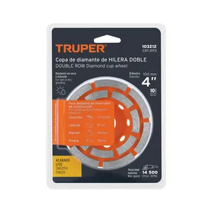 BOX 1 Diamante a doppia fila 4' x 7/8', TRUPER - Product Image 1