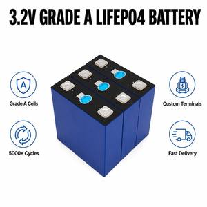 Batterie au lithium fer phosphate rechargeable de qualité supérieure 3,2 V 100 Ah 150 Ah 300 Ah 314 Ah pour camping-car, marine, maison, stockage d'énergie solaire - Product Image 1